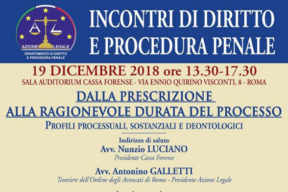 Dalla prescrizione alla ragionevole durata del processo